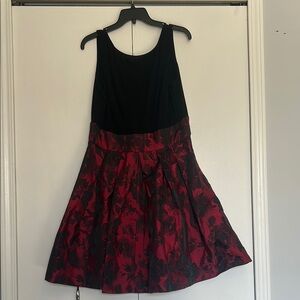 Ralph Lauren - Black and Red Floral Dress